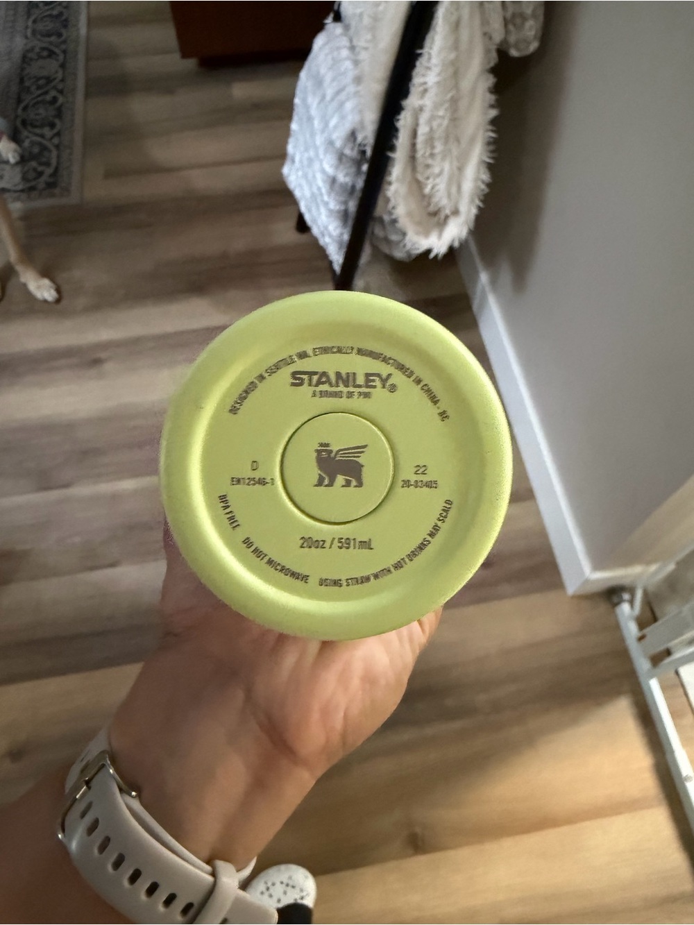 Stanley Quencher H2.0 Tumbler in Lime - Picture 4 of 4